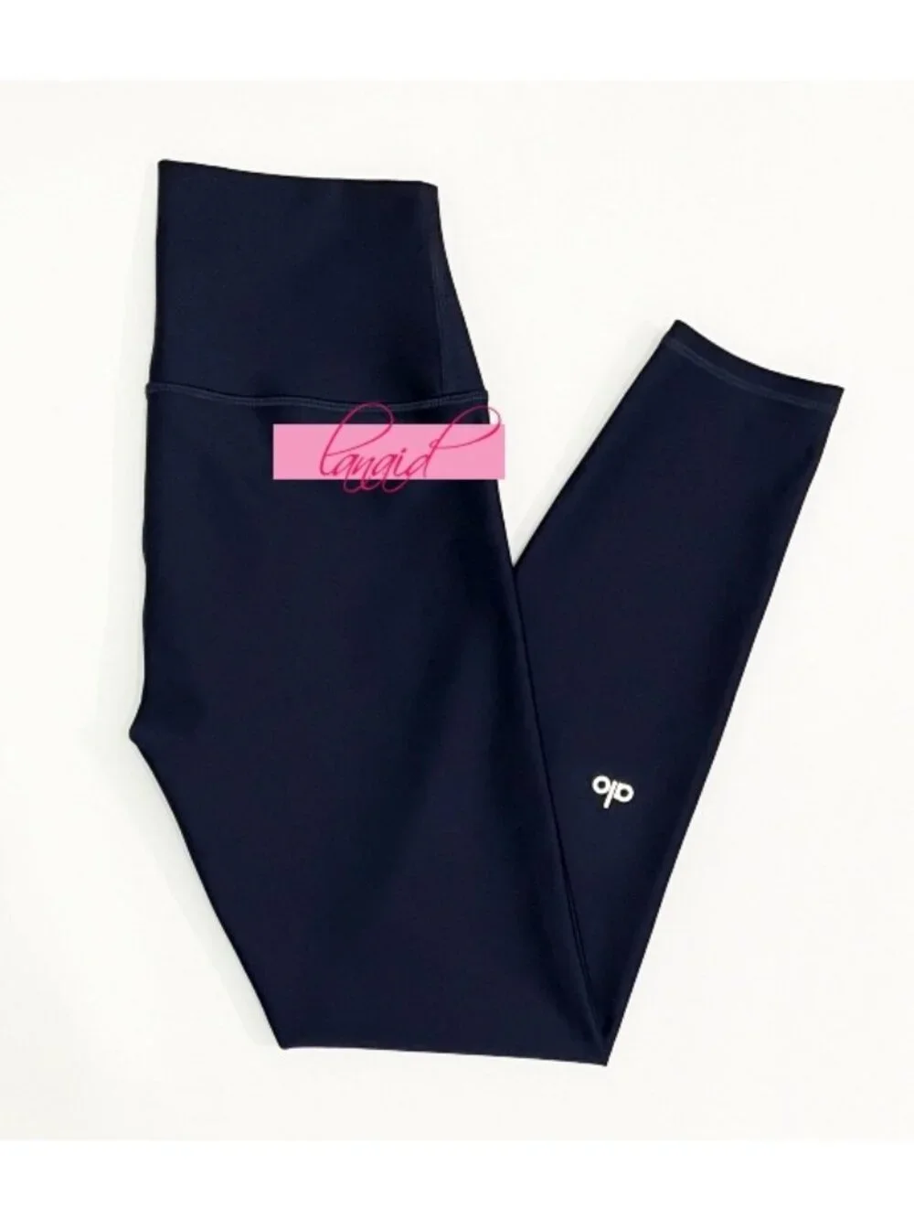 Alo 7/8 High-Waist Airlift Leggings Navy Hi-Rise Waisted Tights Skinny Pants S
